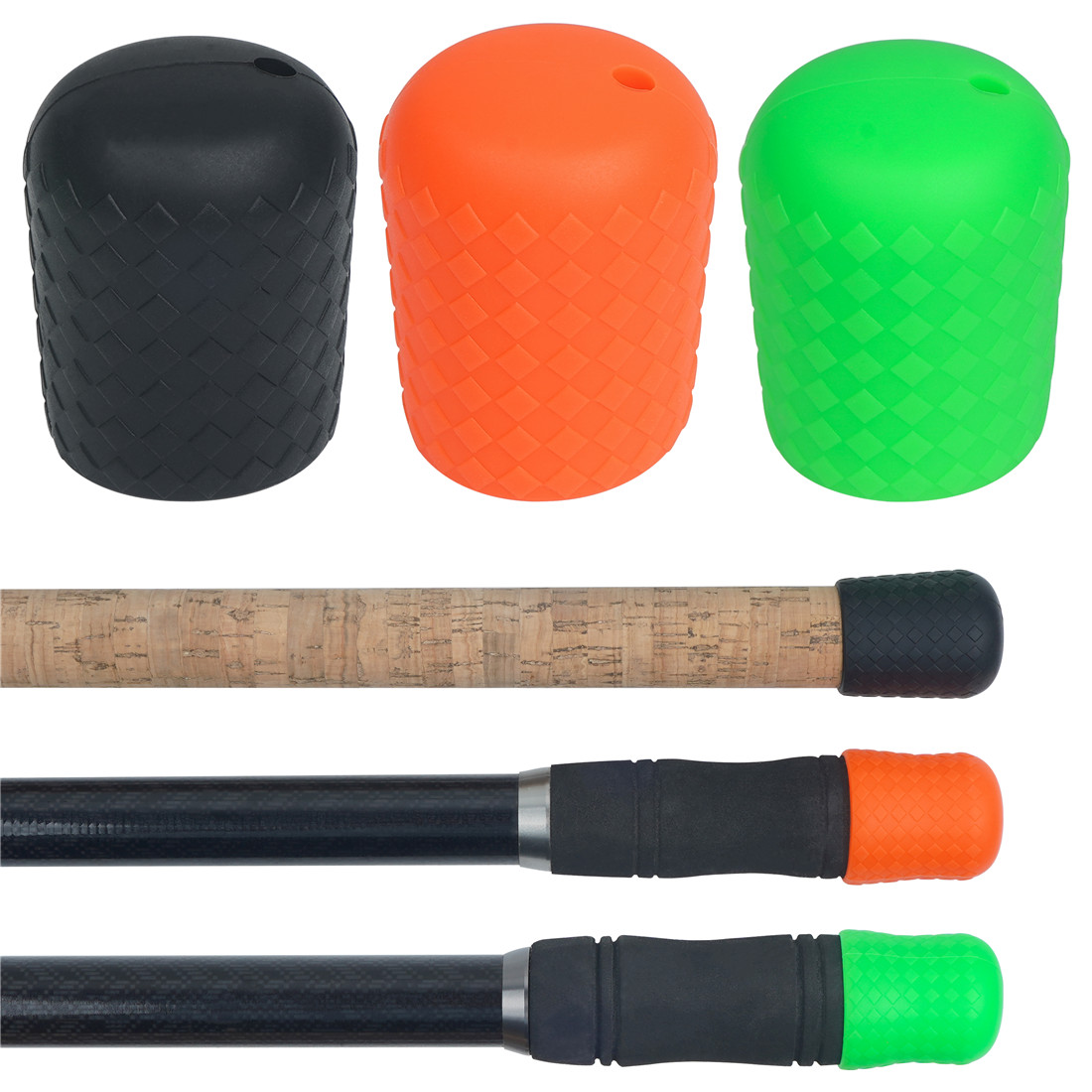 Fishing Boat Cover - 3Pcs Fishing Rod Butt Cushion Fishing