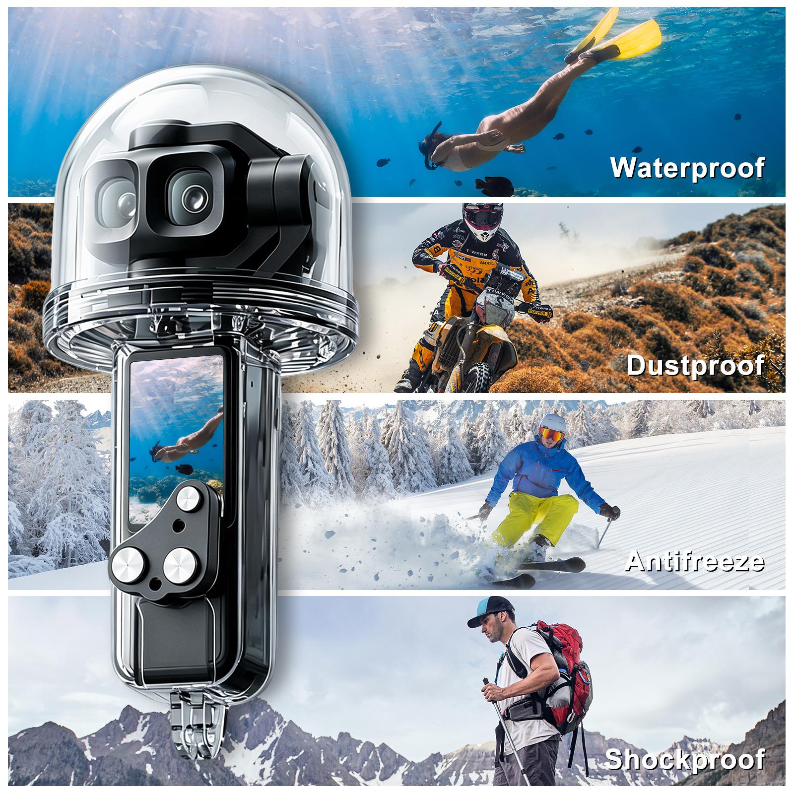 50m Underwater For Pocket 4P W - огляд і ціна Fishing Boat Cover